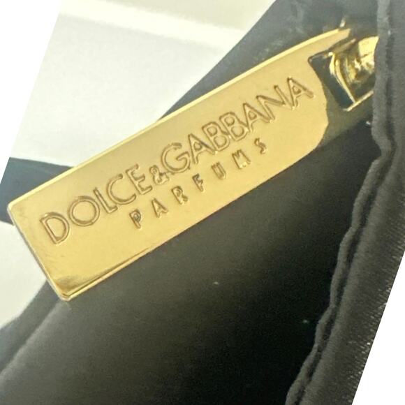 Dolce & Gabbana parfums black and gold purse New never used - Picture 2 of 6